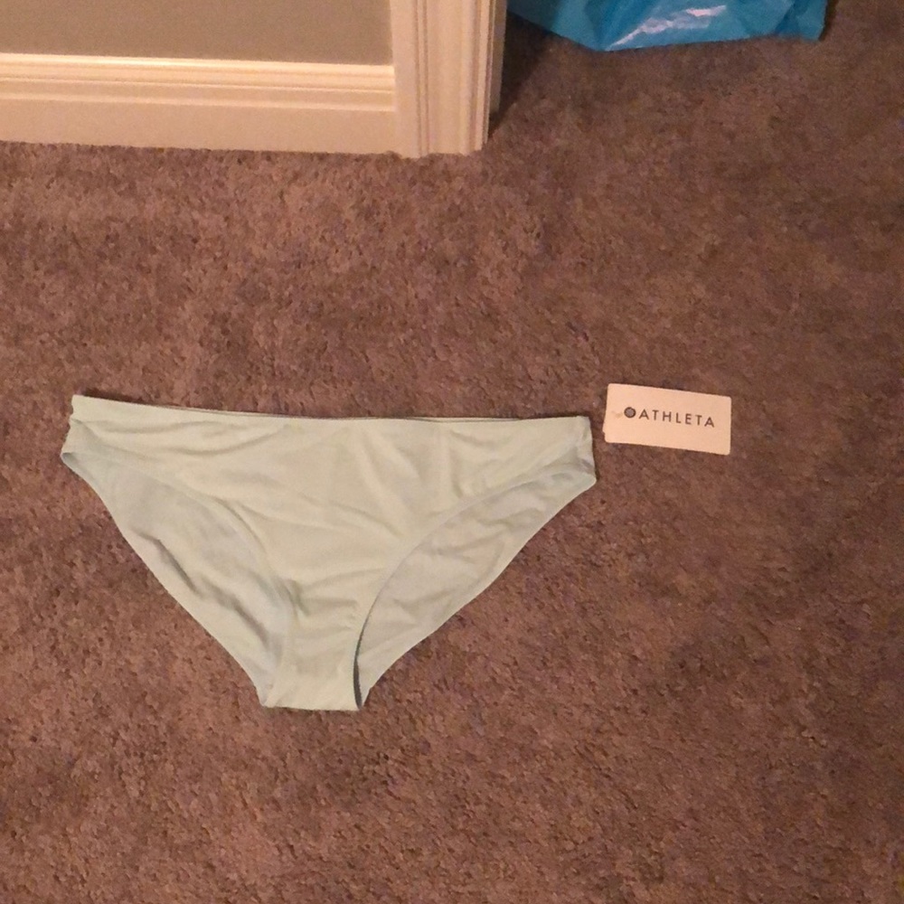 New Athleta Light Blue Bikini Bottom